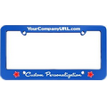 Silkscreen Plastic License Plate Frames (Style E_Four Hole)